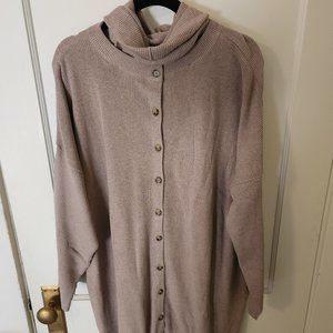 Sseko convertible cardigan in dove